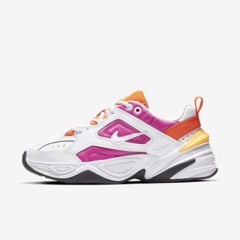 Nike M2K Tekno - Női Utcai Cipő - Fehér/Fukszia/Piros/Fehér